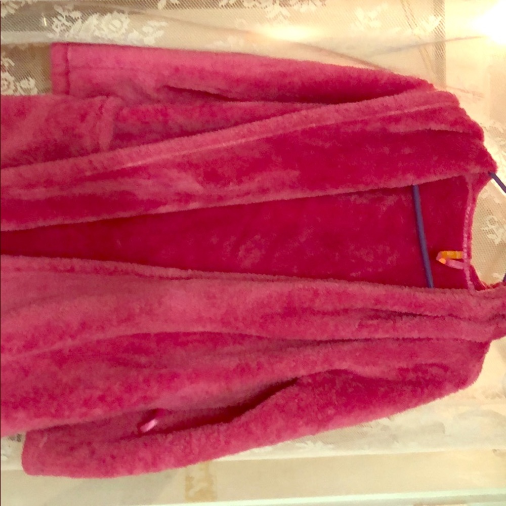 Soft plush robe
